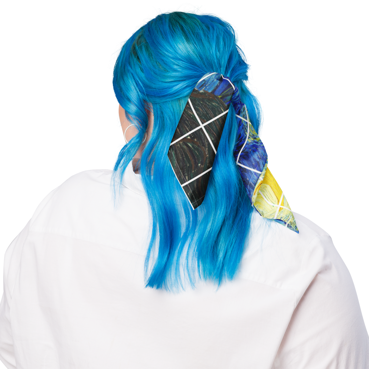 Van Gogh Collection - The Starry Night, Tiled - All-Over Print Bandana