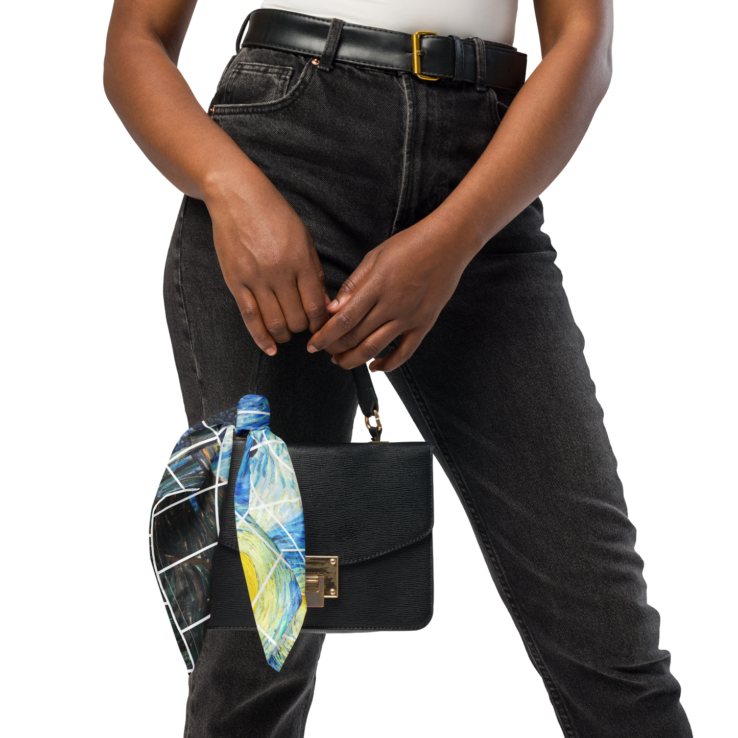 Van Gogh Collection - The Starry Night, Tiled - All-Over Print Bandana