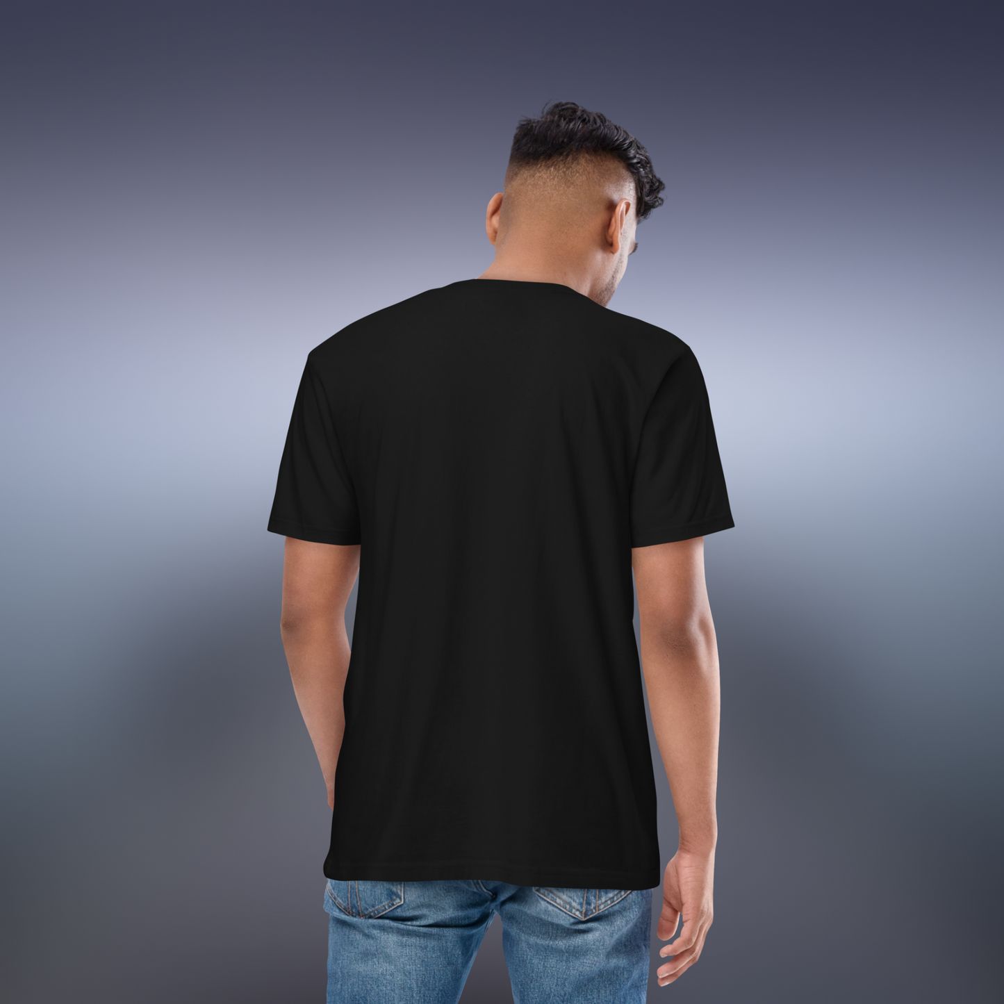 Quotes Series - Purple - Wholeness - Unisex Staple Black T-Shirt