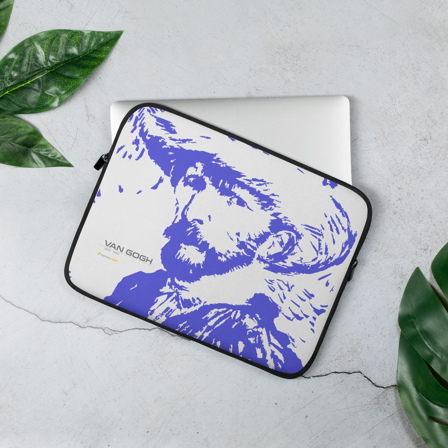 Van Gogh Collection - Purple - Van Gogh Portrait - Laptop Sleeve