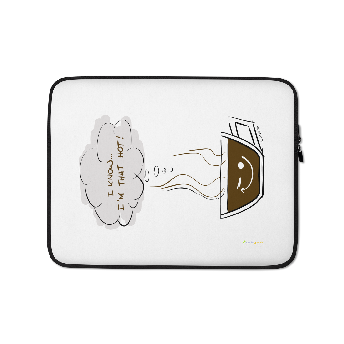 Sketchy Series - Hot Chocolate - Laptop Sleeve
