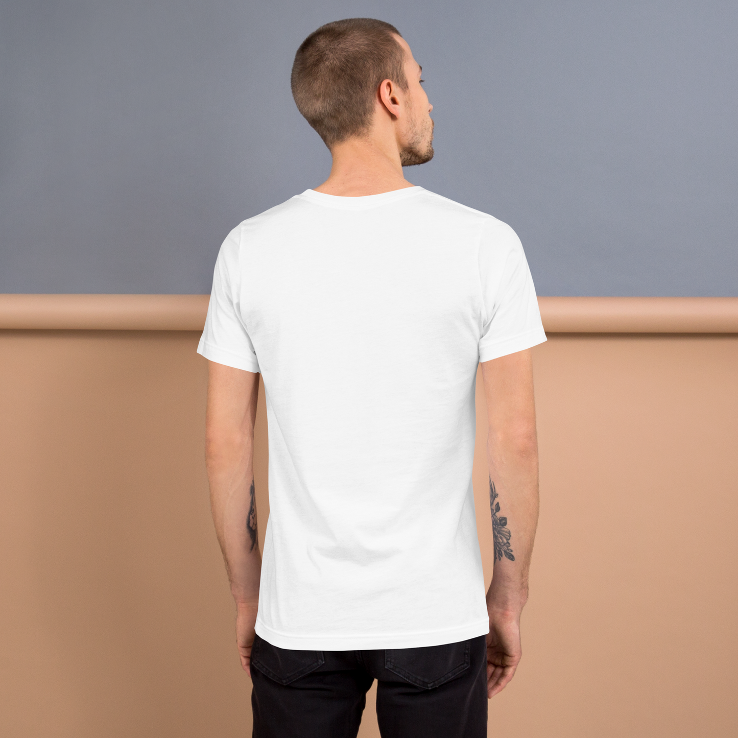 Quotes Series - Grey/Illustrated - Emotional Intelligence - White Unisex T-shirt