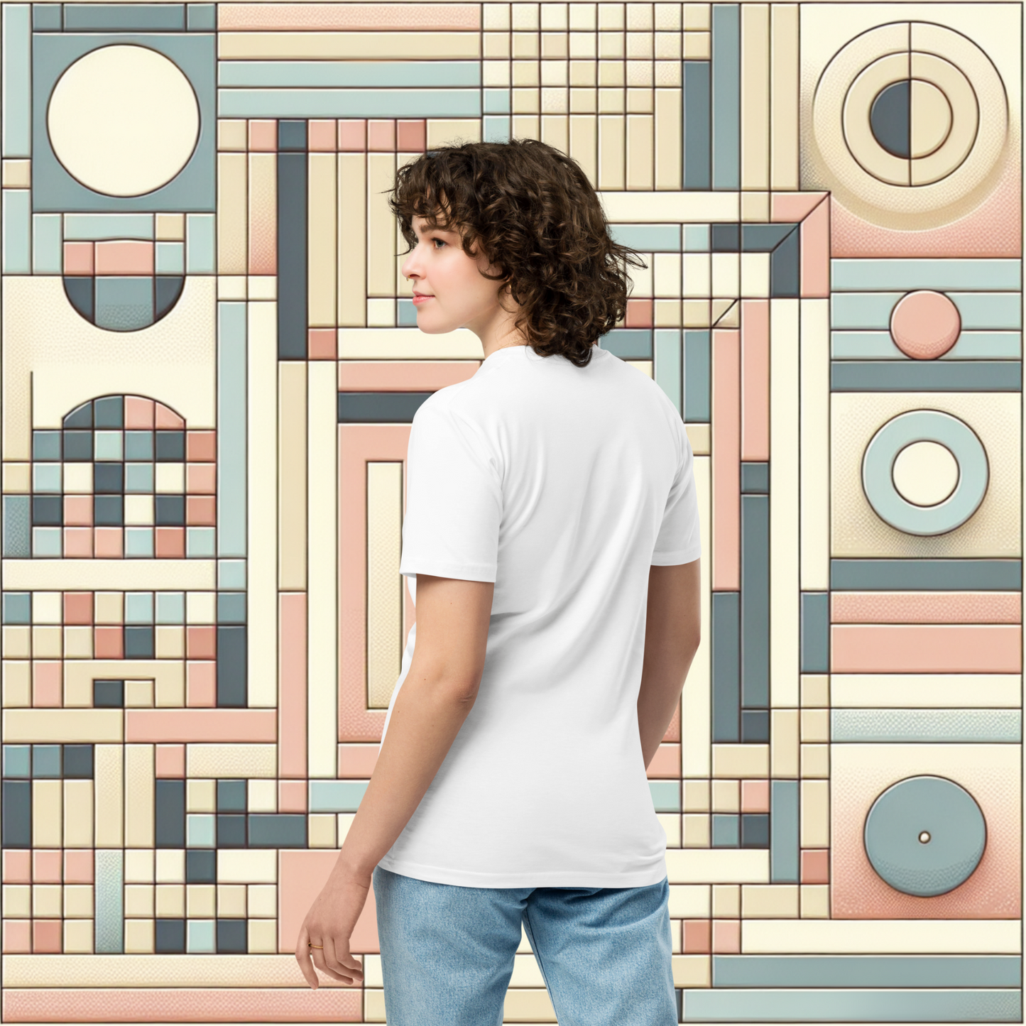 Loose Style Series - I Am Hot - Unisex PREMIUM White t-shirt