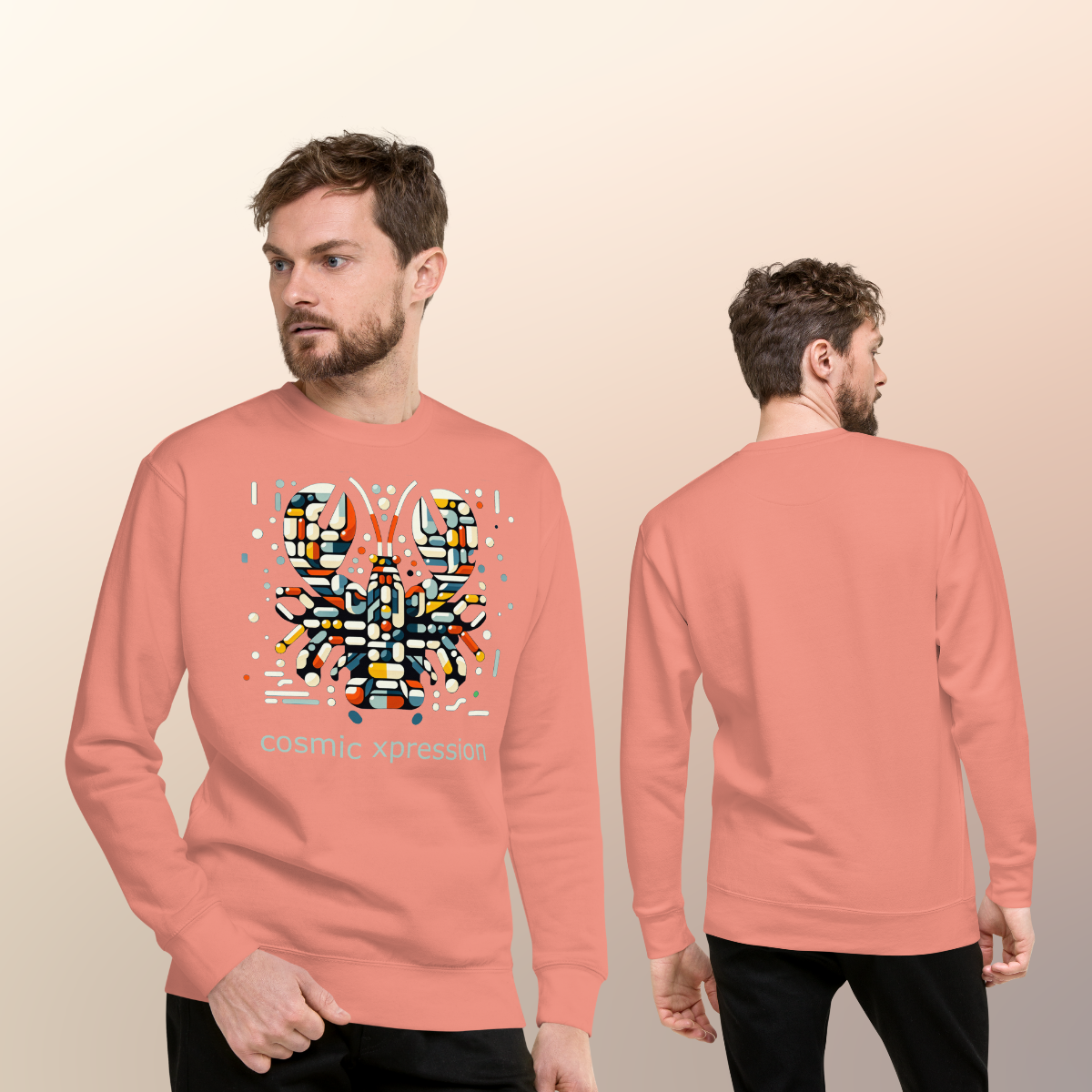 Cosmic Xpression Series - Lobster - Unisex Premium Sweatshirt
