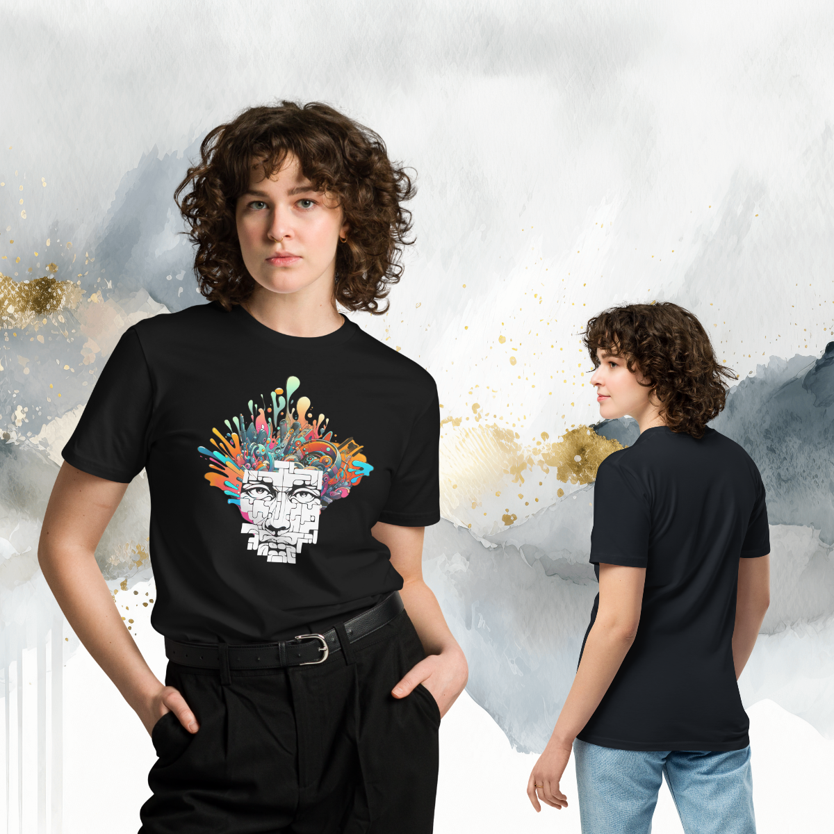 Vector Series - Open Mind - Unisex Premium T-shirt