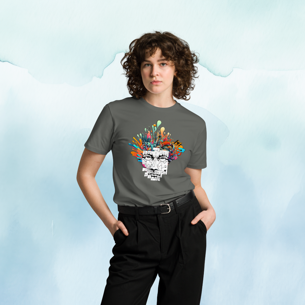 Vector Series - Open Mind - Unisex Premium T-shirt