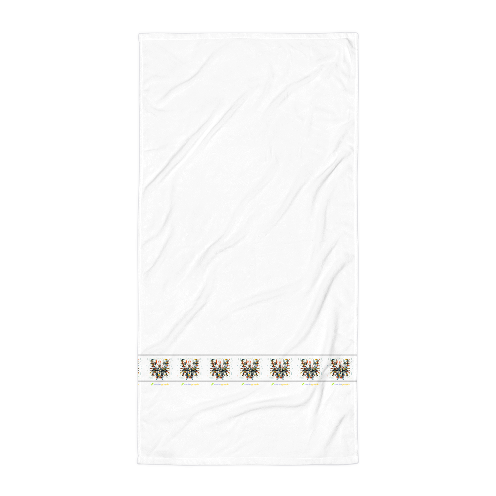 Cosmic Xpression Series - Lobster, Stip - Towel