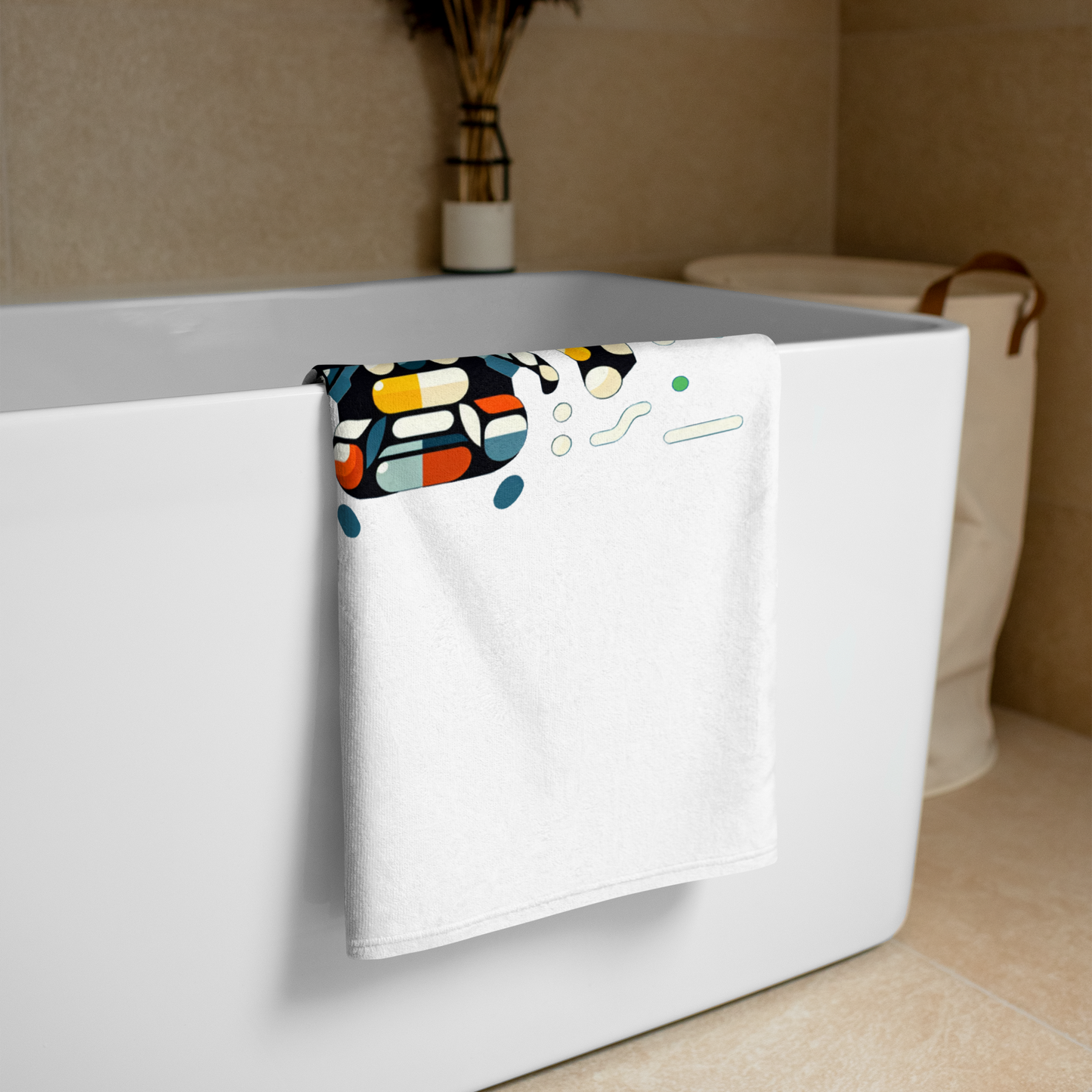 Cosmic Xpression Series - Lobster, Square - Towel